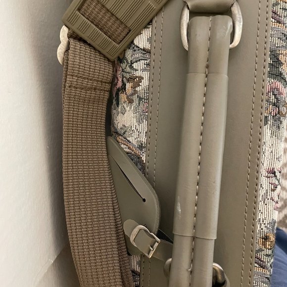 Vintage Floral Tapestry Garment Bag By Hampshire - Picture 12 of 12